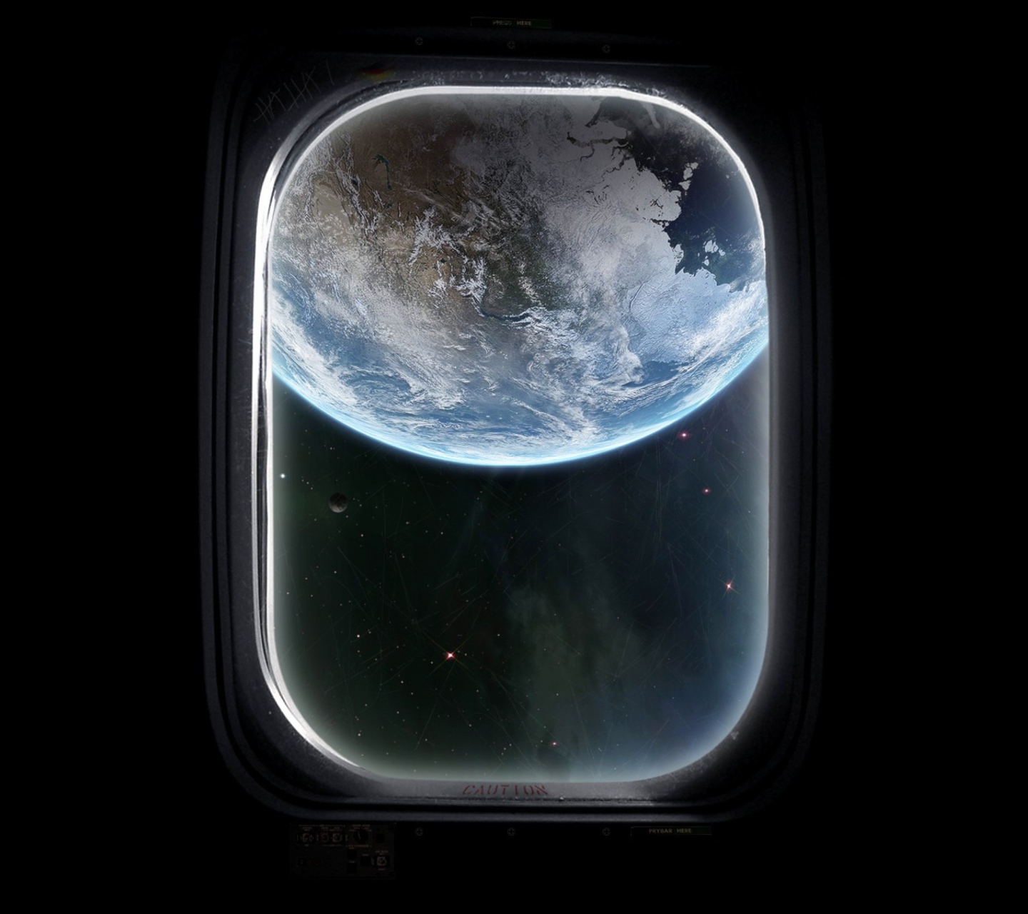 View From Outer Space wallpaper 1440x1280