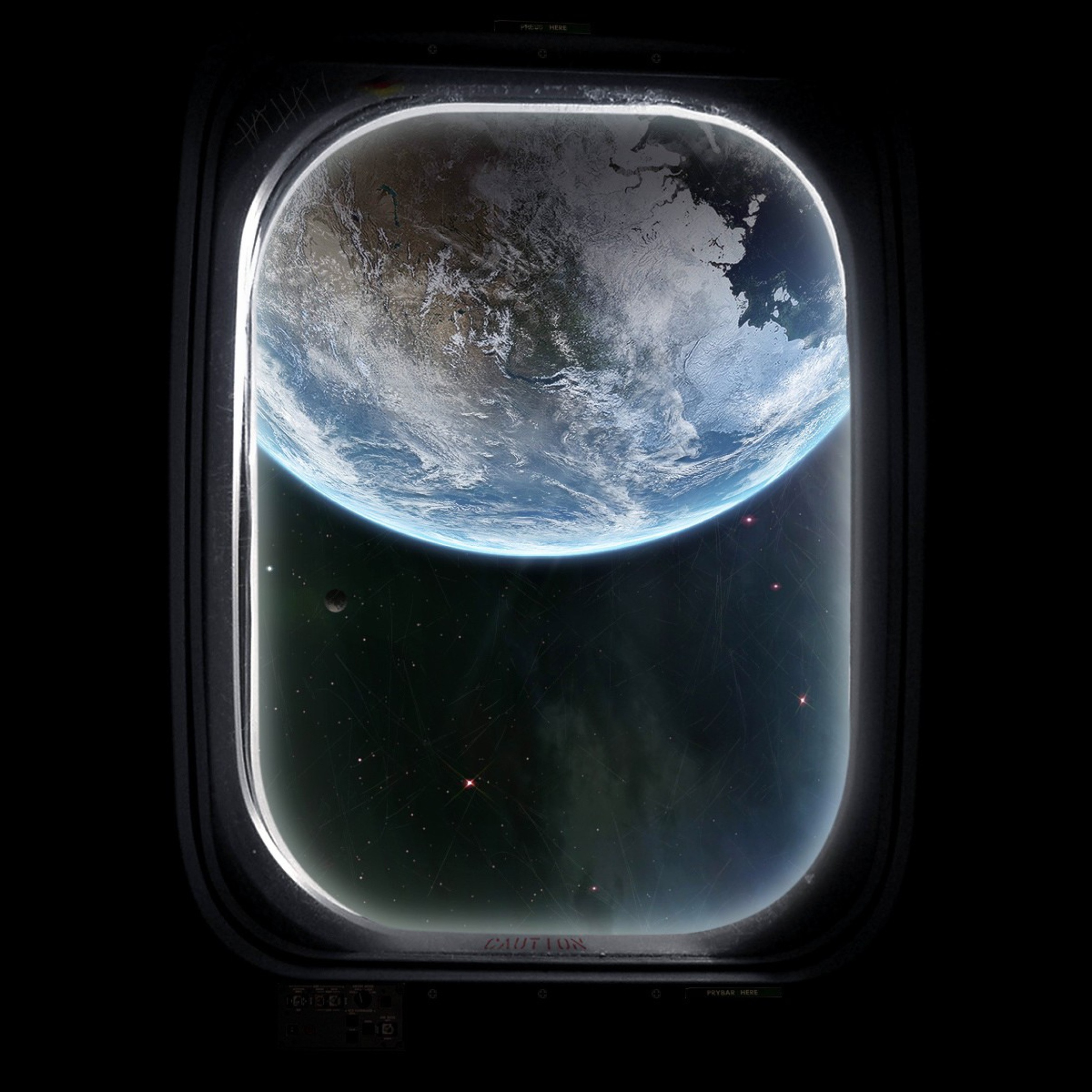 Fondo de pantalla View From Outer Space 2048x2048