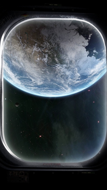 View From Outer Space wallpaper 360x640