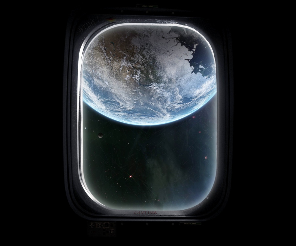 View From Outer Space wallpaper 960x800