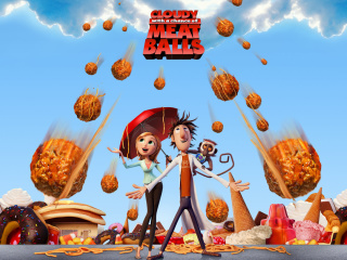 Fondo de pantalla Cloudy with a Chance of Meatballs 320x240