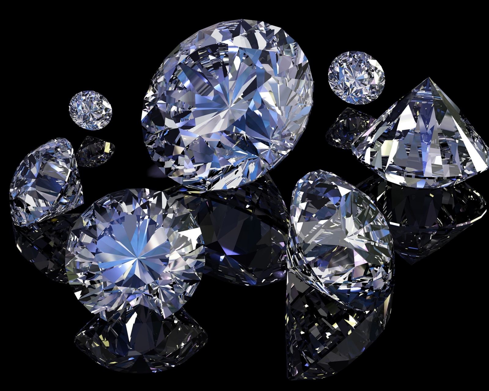 Diamonds wallpaper 1600x1280