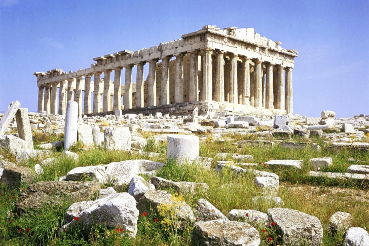 Sfondi Parthenon Acropolis Athens Greece