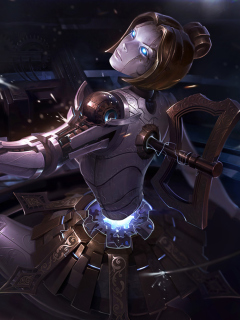 Fondo de pantalla Orianna - League of Legends 240x320