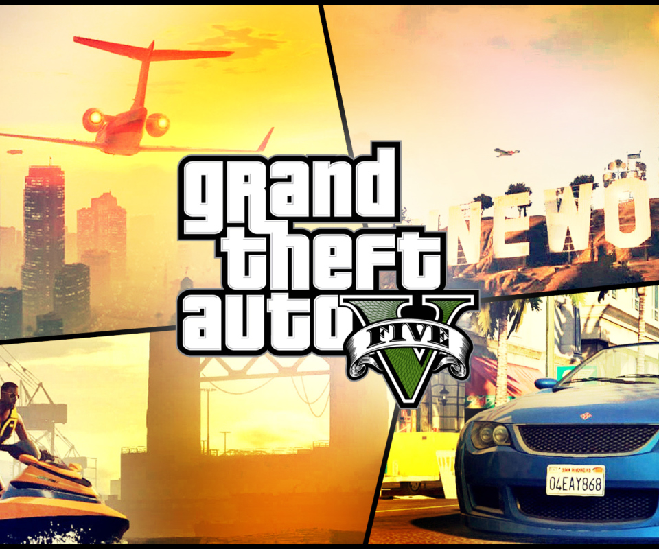 Das Rockstar GTA 5 Wallpaper 960x800