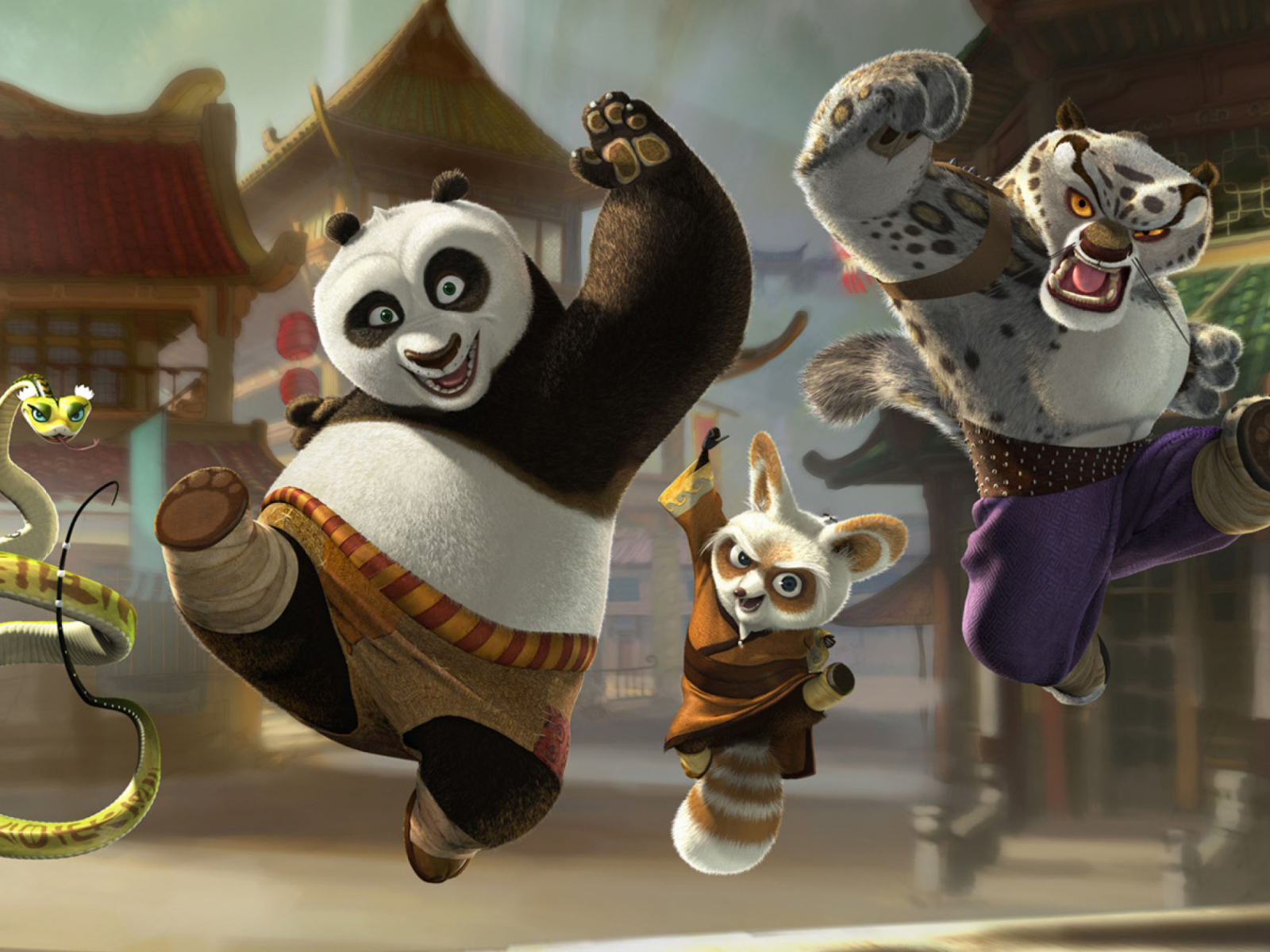 Screenshot №1 pro téma Kung Fu Panda 1600x1200