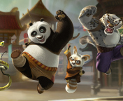 Fondo de pantalla Kung Fu Panda 176x144