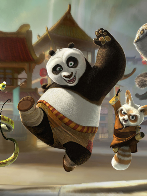 Screenshot №1 pro téma Kung Fu Panda 480x640