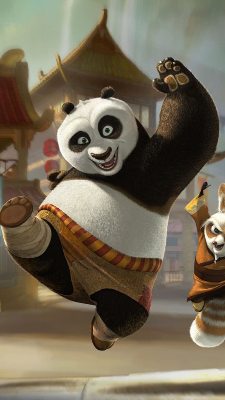 Sfondi Kung Fu Panda 750x1334