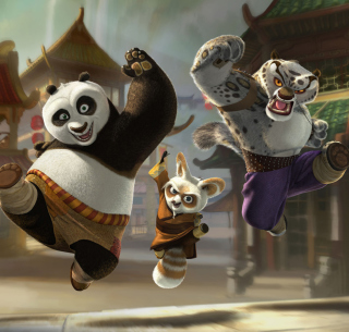 Kostenloses Kung Fu Panda Wallpaper für 208x208