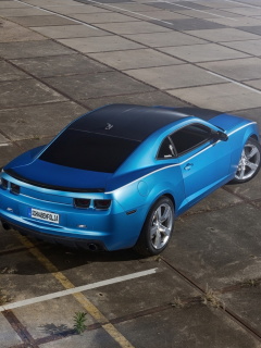 Обои Chevrolet Camaro SS 240x320