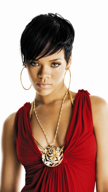 Das Rihanna Singer Wallpaper 360x640