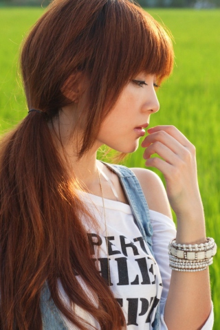 Asian Girl screenshot #1 320x480