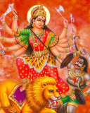 Das Durga Mata Wallpaper 128x160