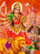 Das Durga Mata Wallpaper 132x176
