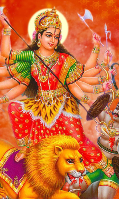 Sfondi Durga Mata 240x400