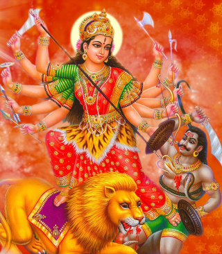 Durga Mata - Obrázkek zdarma pro 480x800