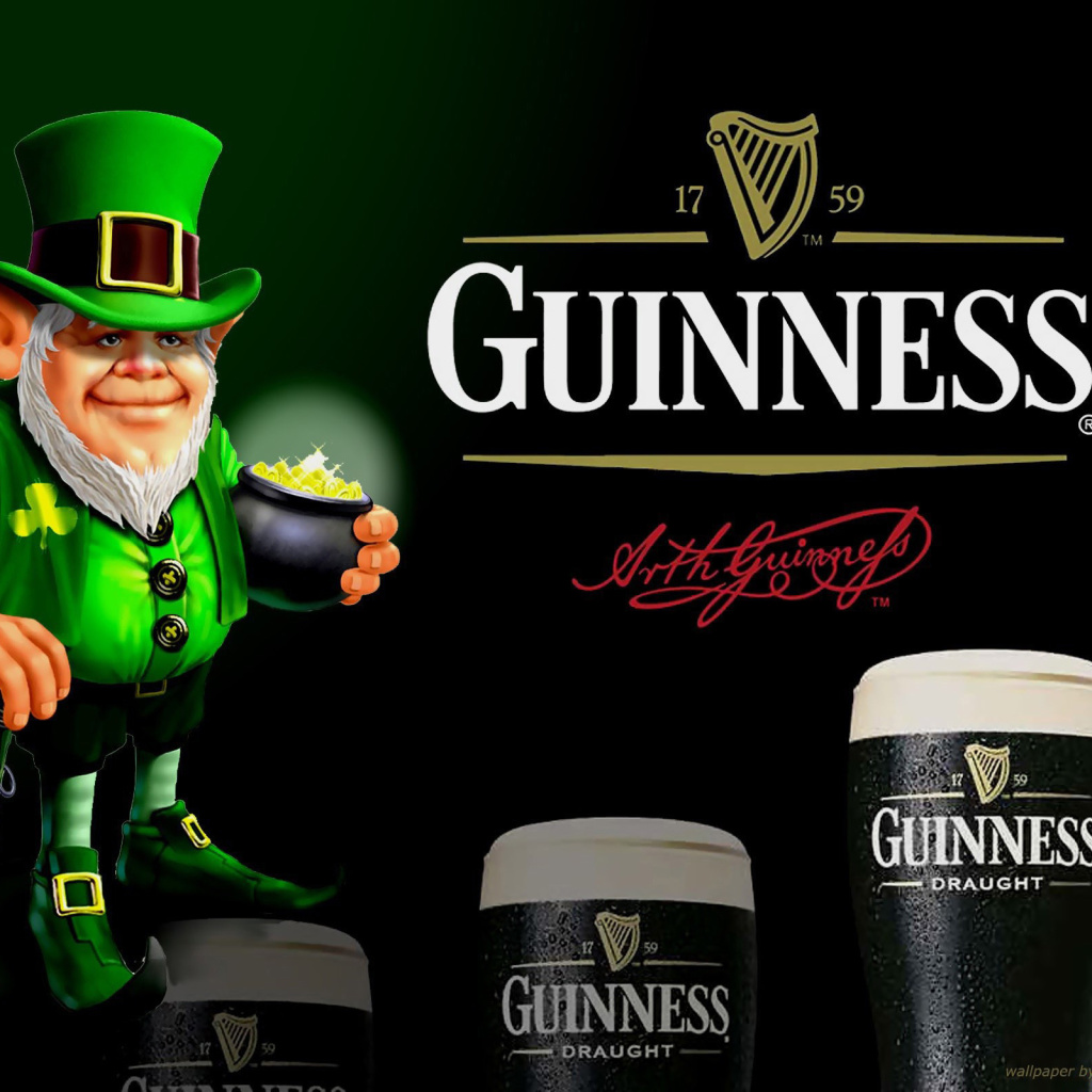 Обои Guinness Beer 1024x1024