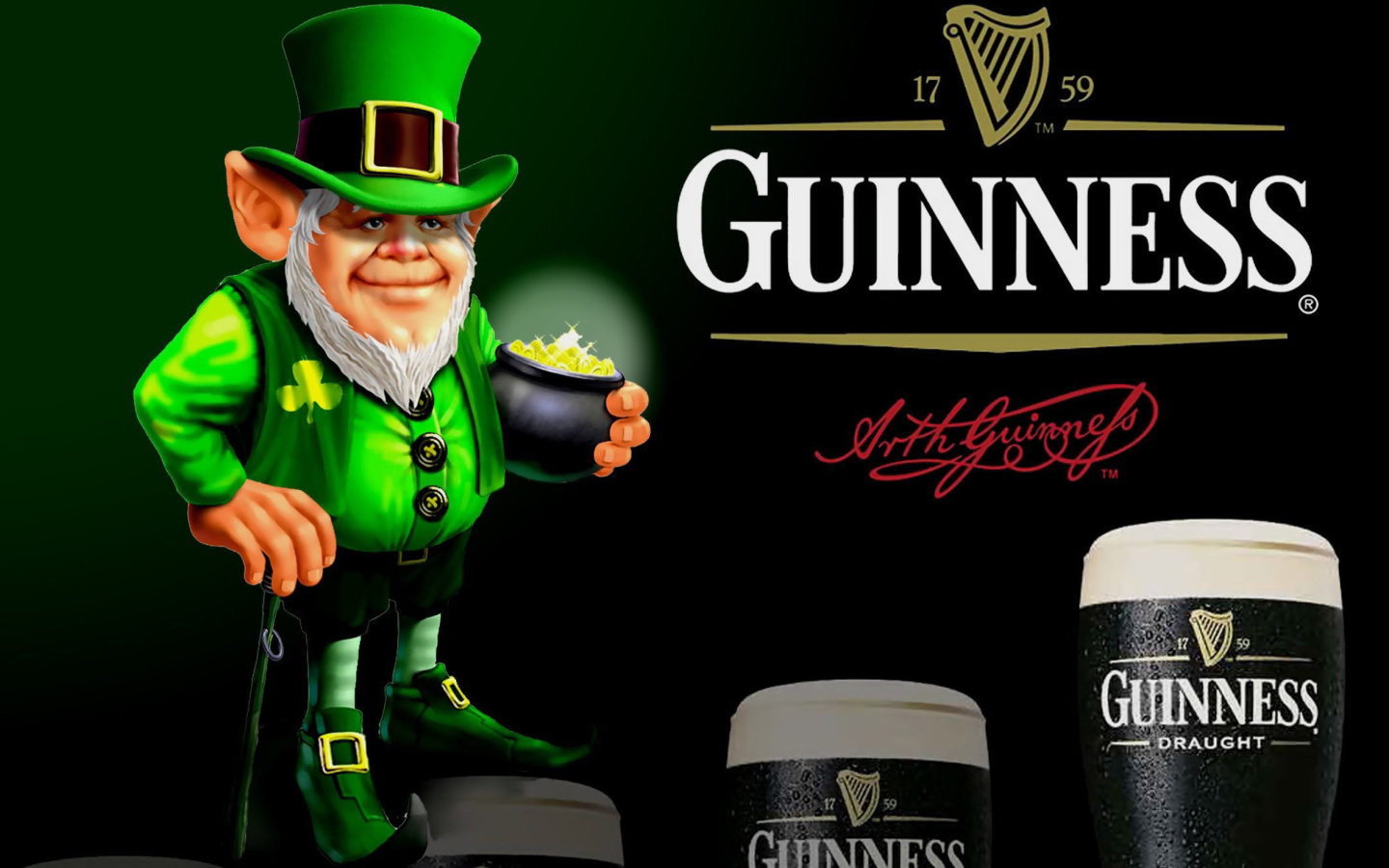Sfondi Guinness Beer 1440x900