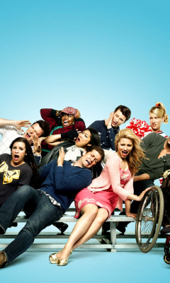 Fondo de pantalla Glee 240x400