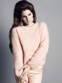 Lana Del Rey For H&M wallpaper 240x320