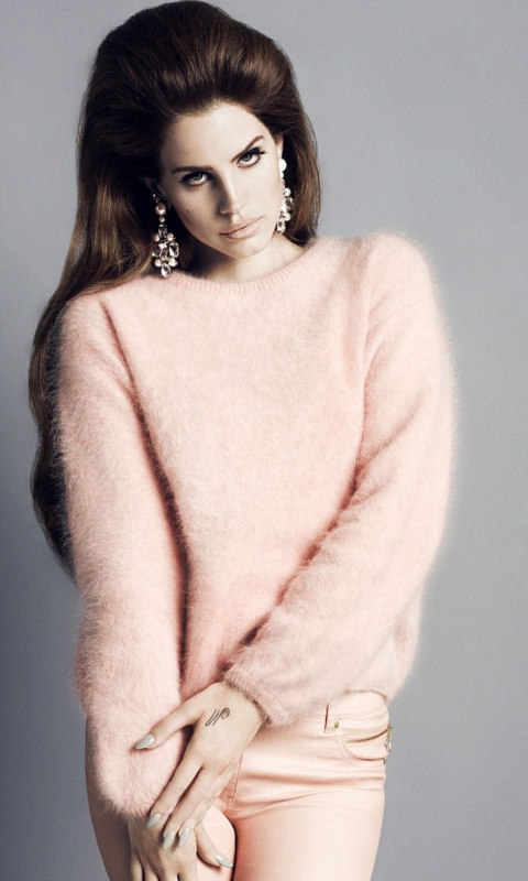 Lana Del Rey For H&M wallpaper 480x800
