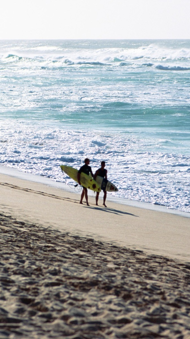 Sfondi Summer Surfing 750x1334