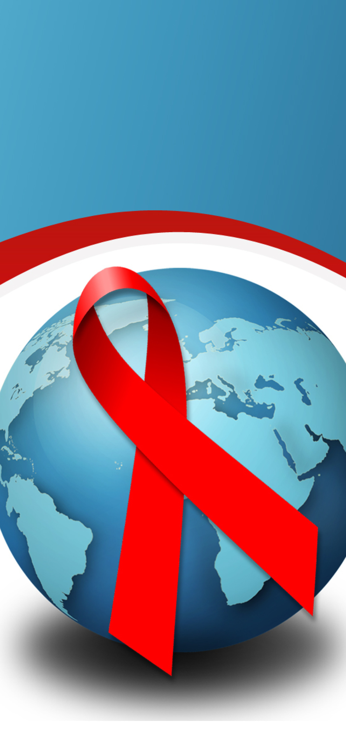 Das World Aids Day Wallpaper 1170x2532