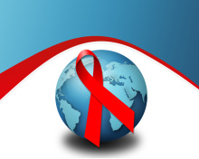 Das World Aids Day Wallpaper 220x176