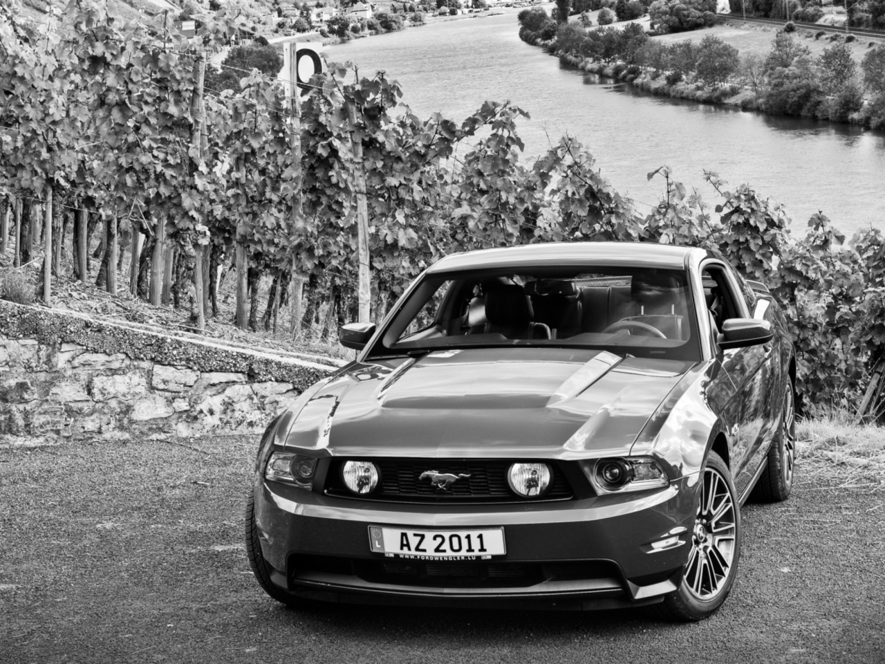 Das Mustang V8 Wallpaper 1280x960