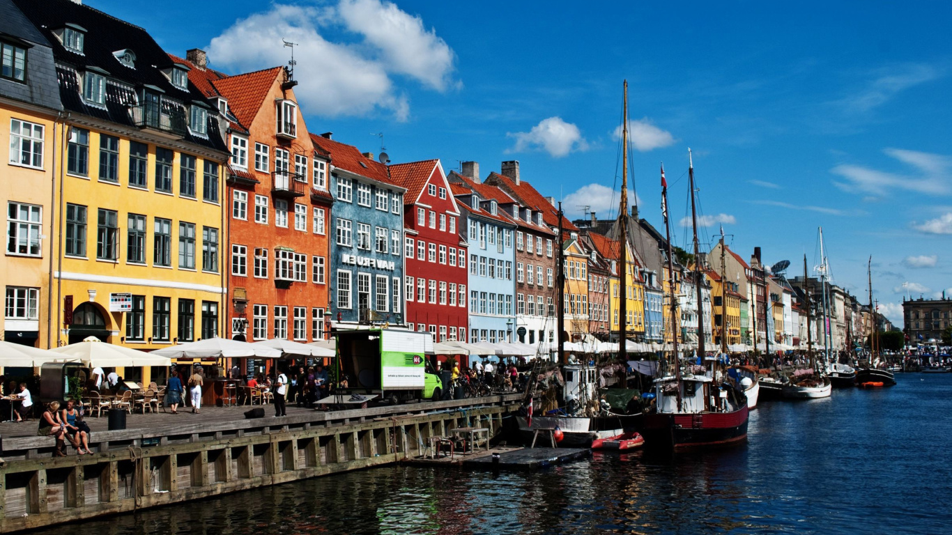 Das Copenhagen Denmark Wallpaper Wallpaper 1366x768