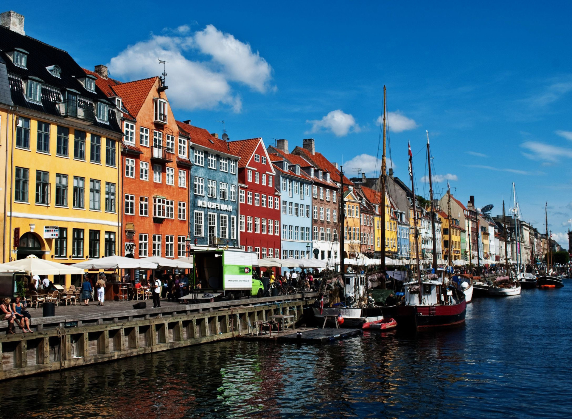 Nyhavn, Copenhagen, Denmark загрузить