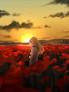 Screenshot №1 pro téma Satsuriku Anime Girl 240x320
