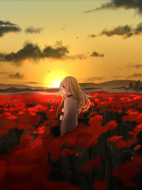 Screenshot №1 pro téma Satsuriku Anime Girl 480x640