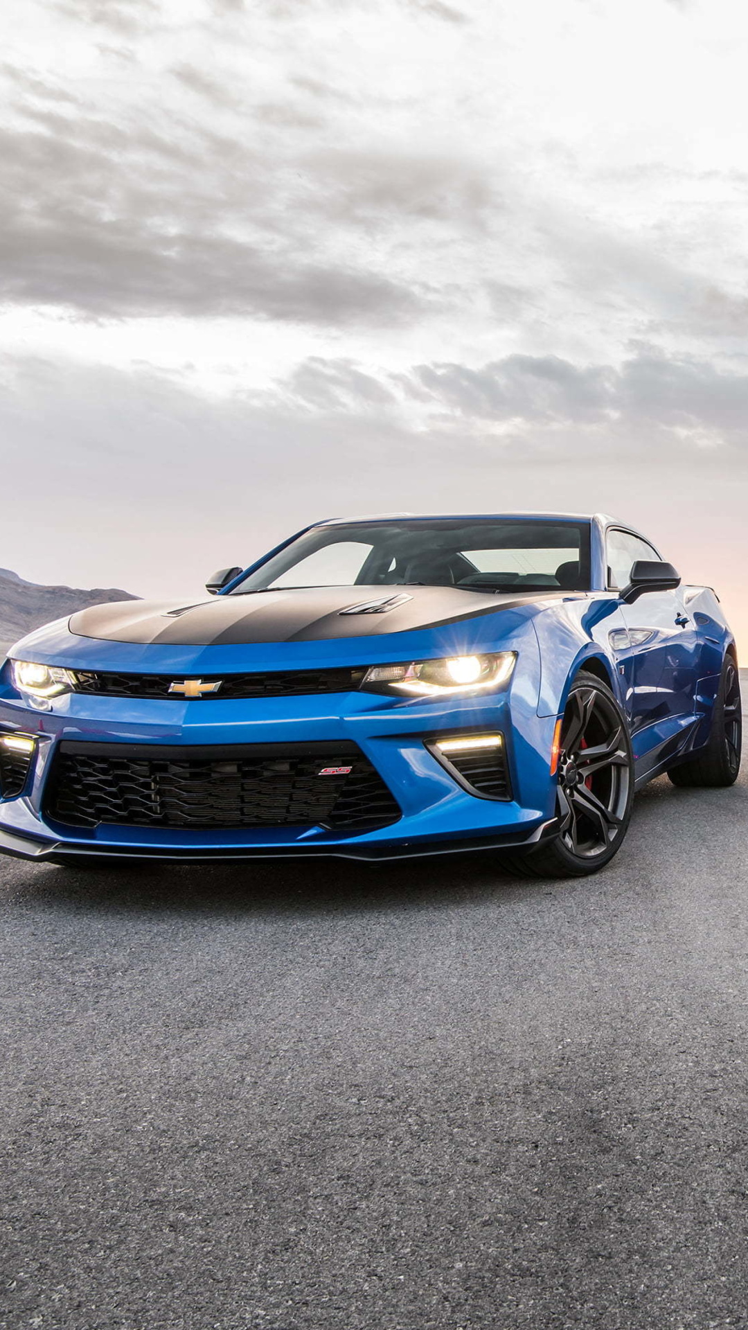 Download Caption Powerful Chevrolet Camaro SS  A Perfect Companion for  Your iPhone Wallpaper  Wallpaperscom