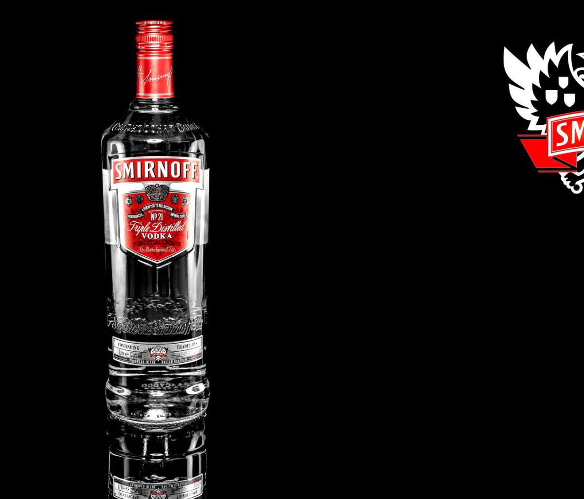 Обои Smirnoff Vodka 1200x1024