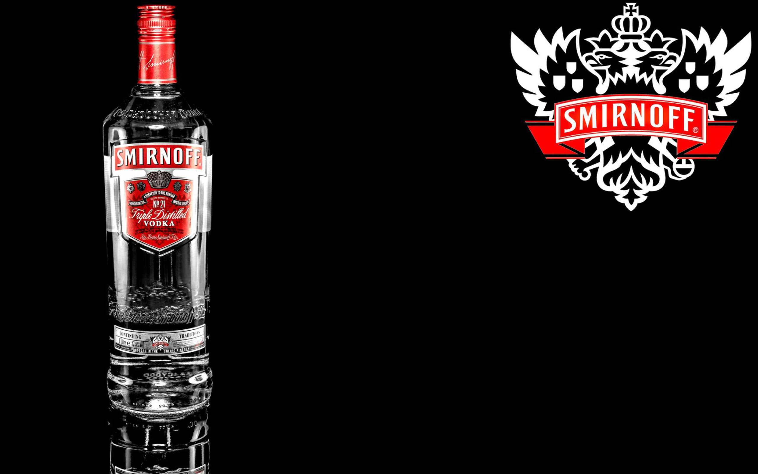 Обои Smirnoff Vodka 2560x1600