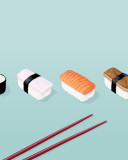 Sushi Lunch screenshot #1 128x160