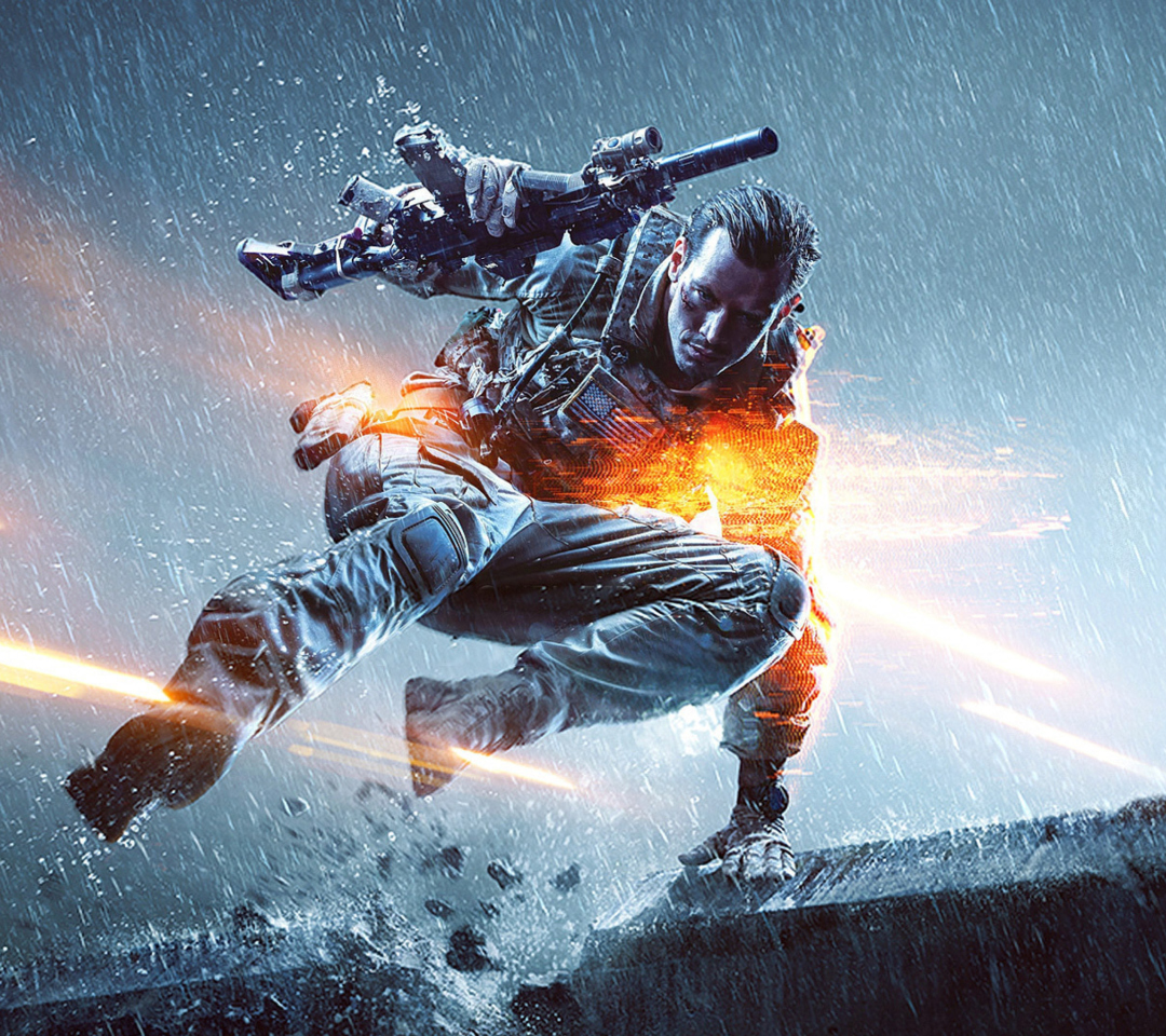 Battlefield 4 Soldier wallpaper 1080x960