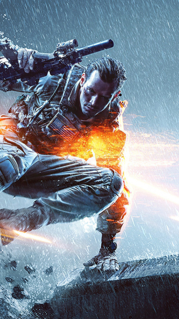 Das Battlefield 4 Soldier Wallpaper 360x640