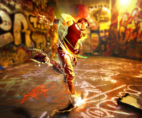Street Dance wallpaper 480x400