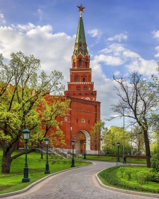 Kremlin in Moscow and Red Square sfondi gratuiti per Nokia Lumia 925