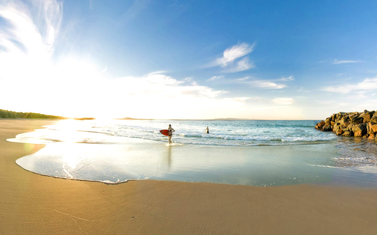 New Smyrna, Florida - Surfers Beach screenshot #1 1280x800
