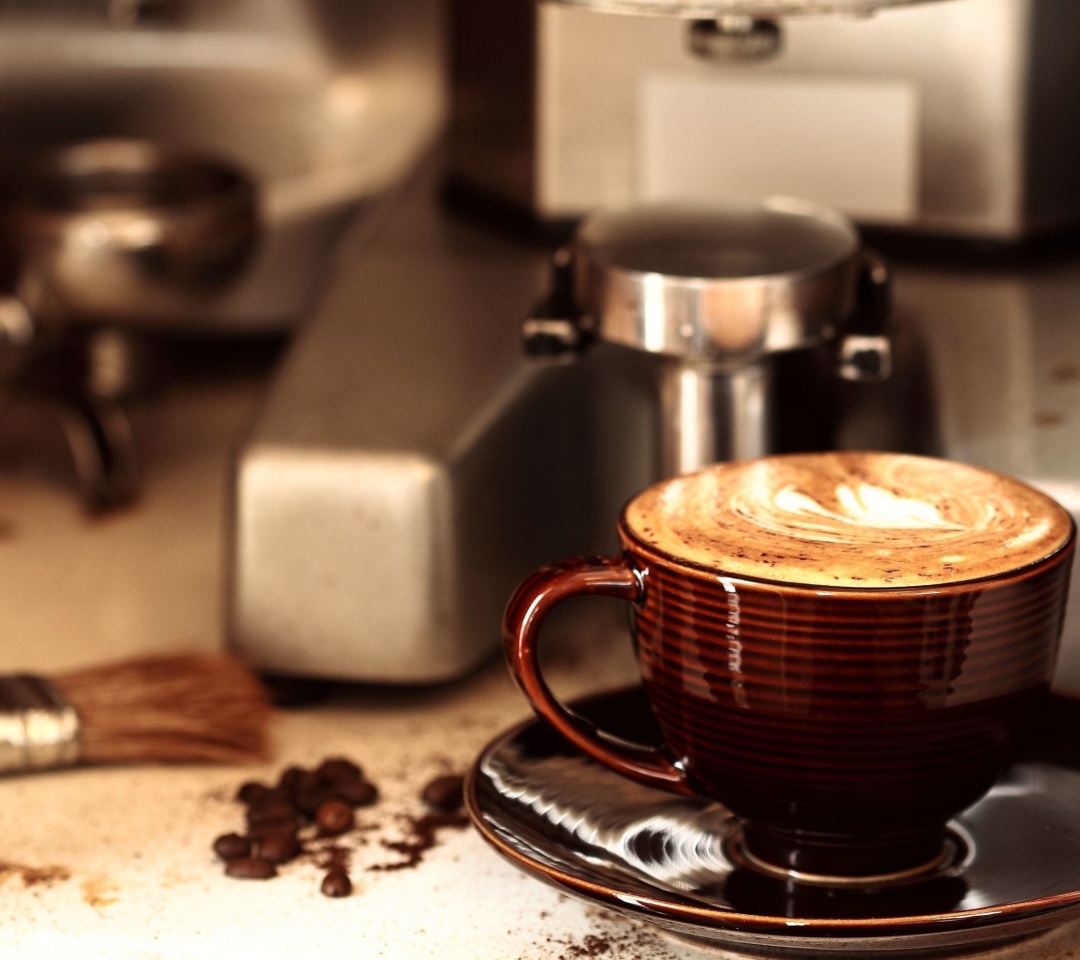 Coffee Machine for Cappuccino wallpaper 1080x960