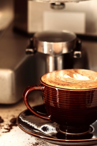 Coffee Machine for Cappuccino screenshot #1 320x480
