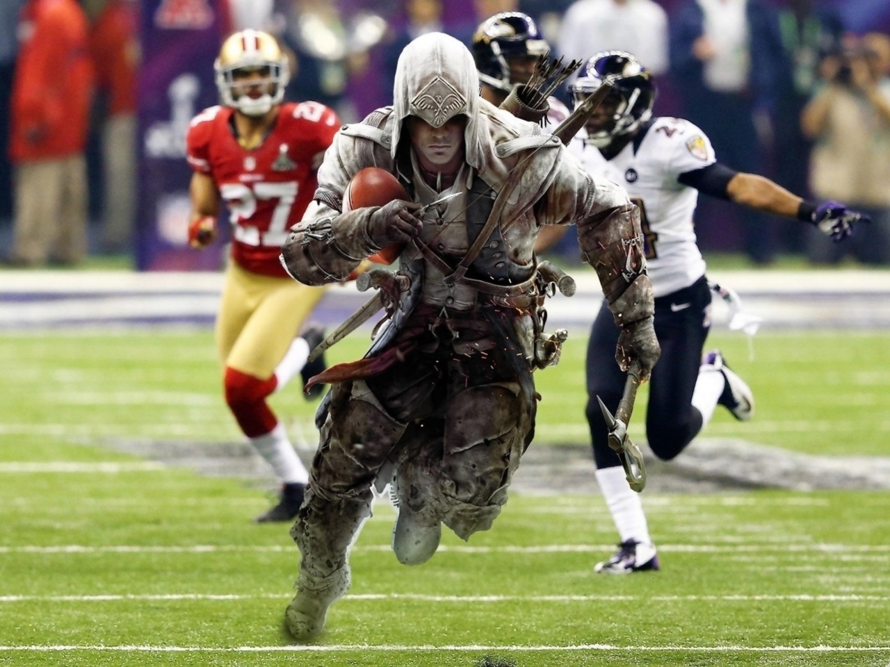 Das Assassins Creed 4 Super Bowl Wallpaper 1280x960