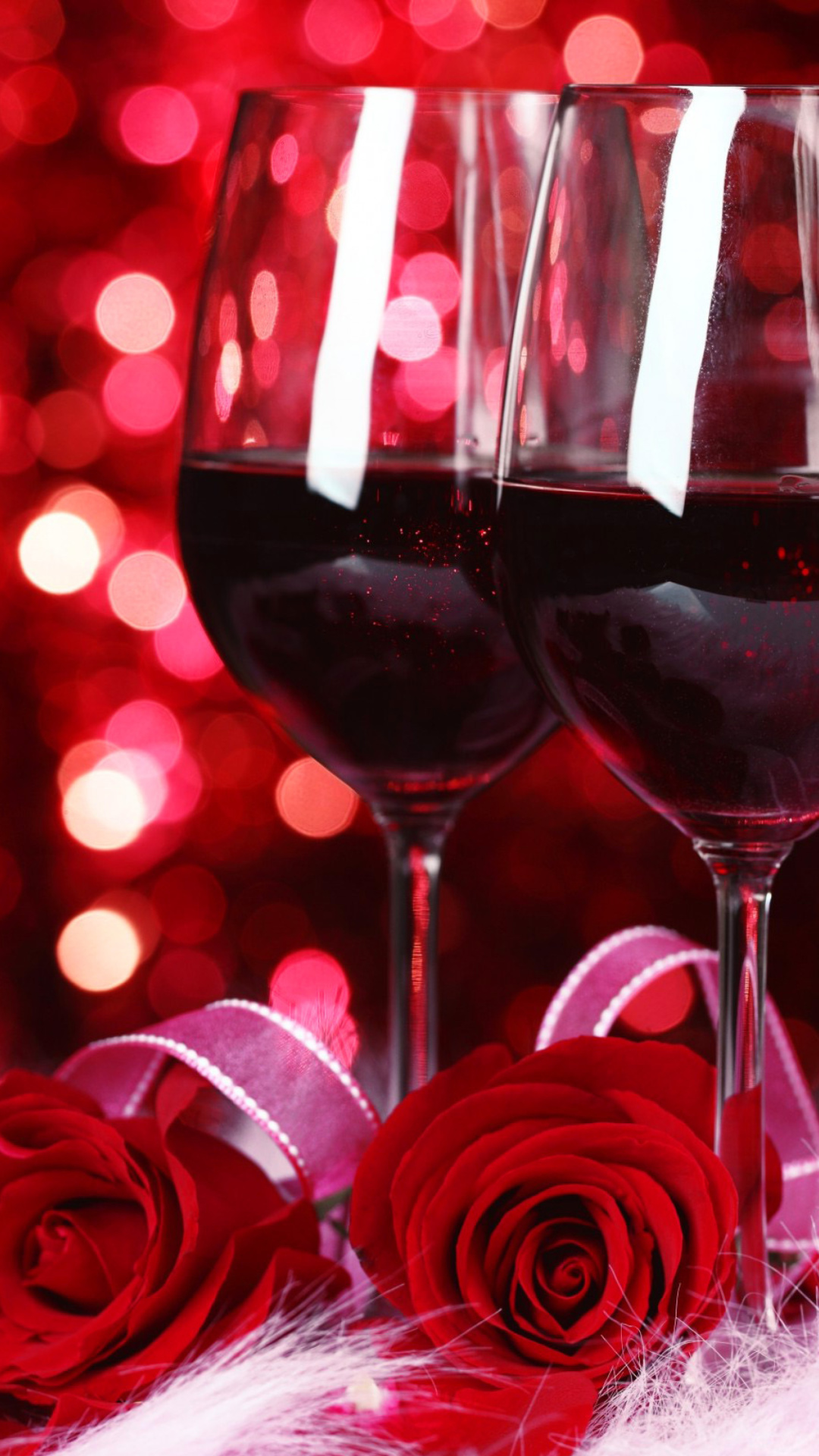 Sfondi Romantic Way to Celebrate Valentines Day 1080x1920
