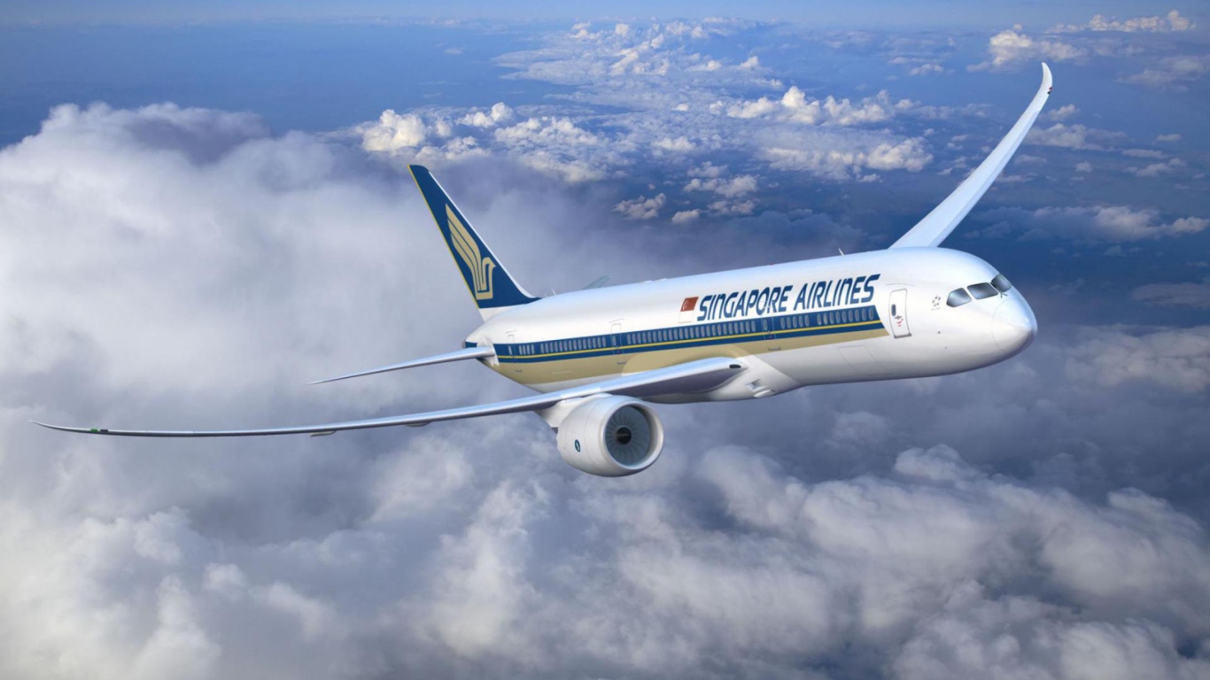 Singapore Airlines wallpaper 1366x768