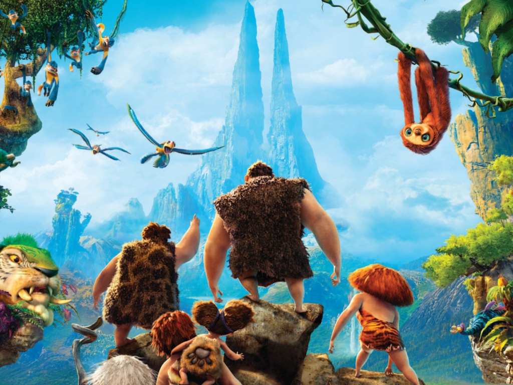 The Croods 2013 Movie wallpaper 1024x768