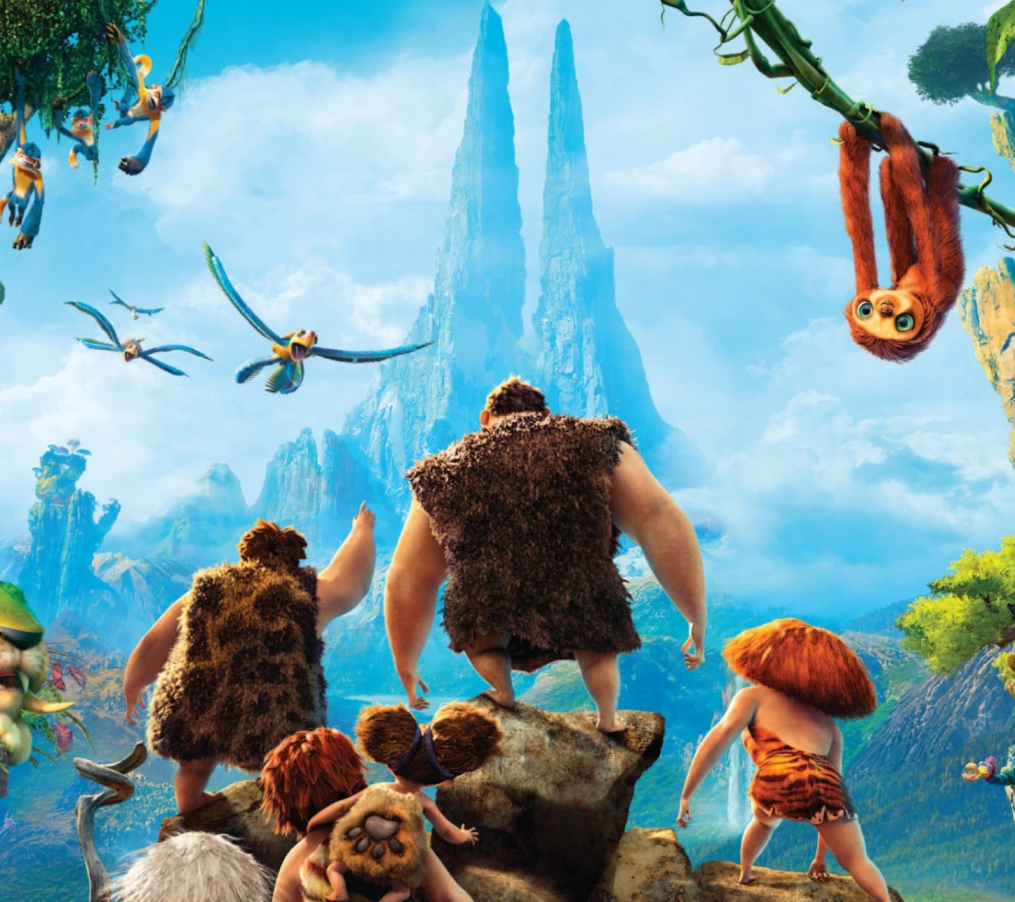 Das The Croods 2013 Movie Wallpaper 1440x1280